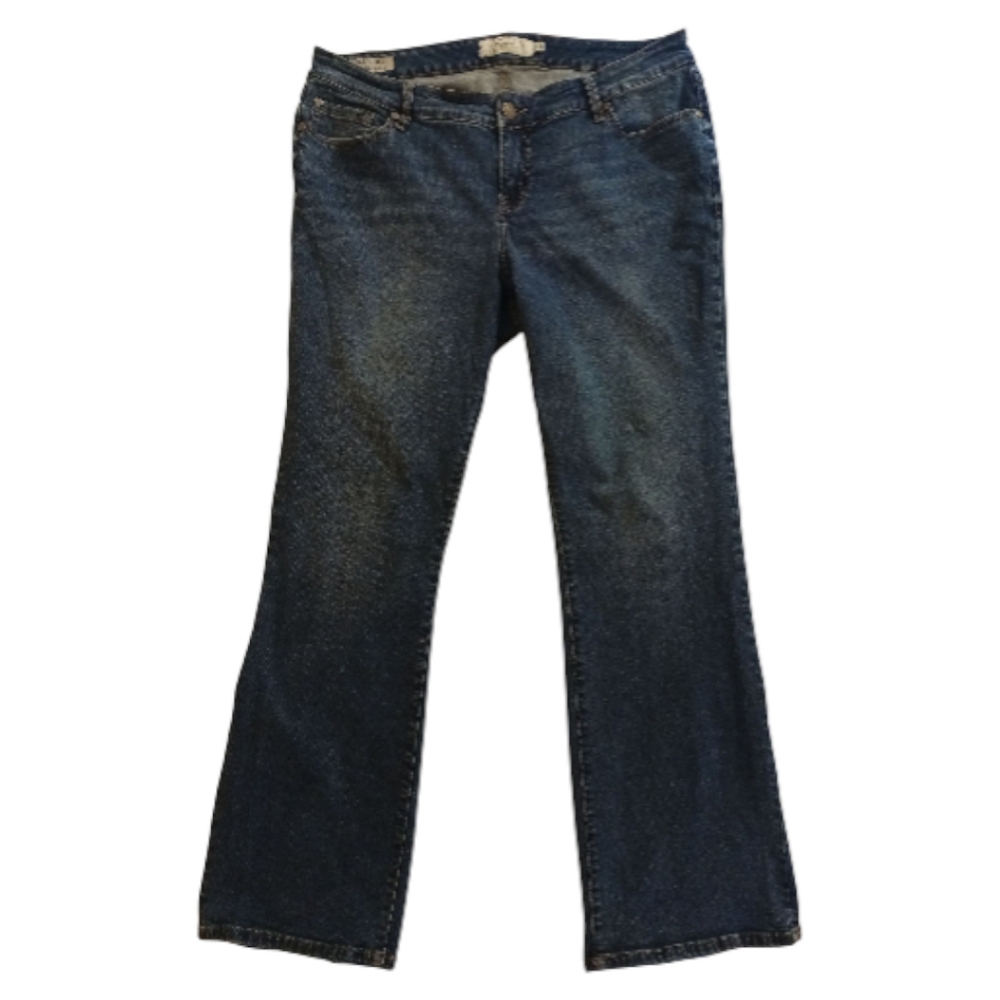 torrid Relaxed Fit Boot Cut Women's Denim Jeans Size 16R Cotton Spandex